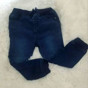 Steve's Jeans blue skinny pull on joggers  for toddlers